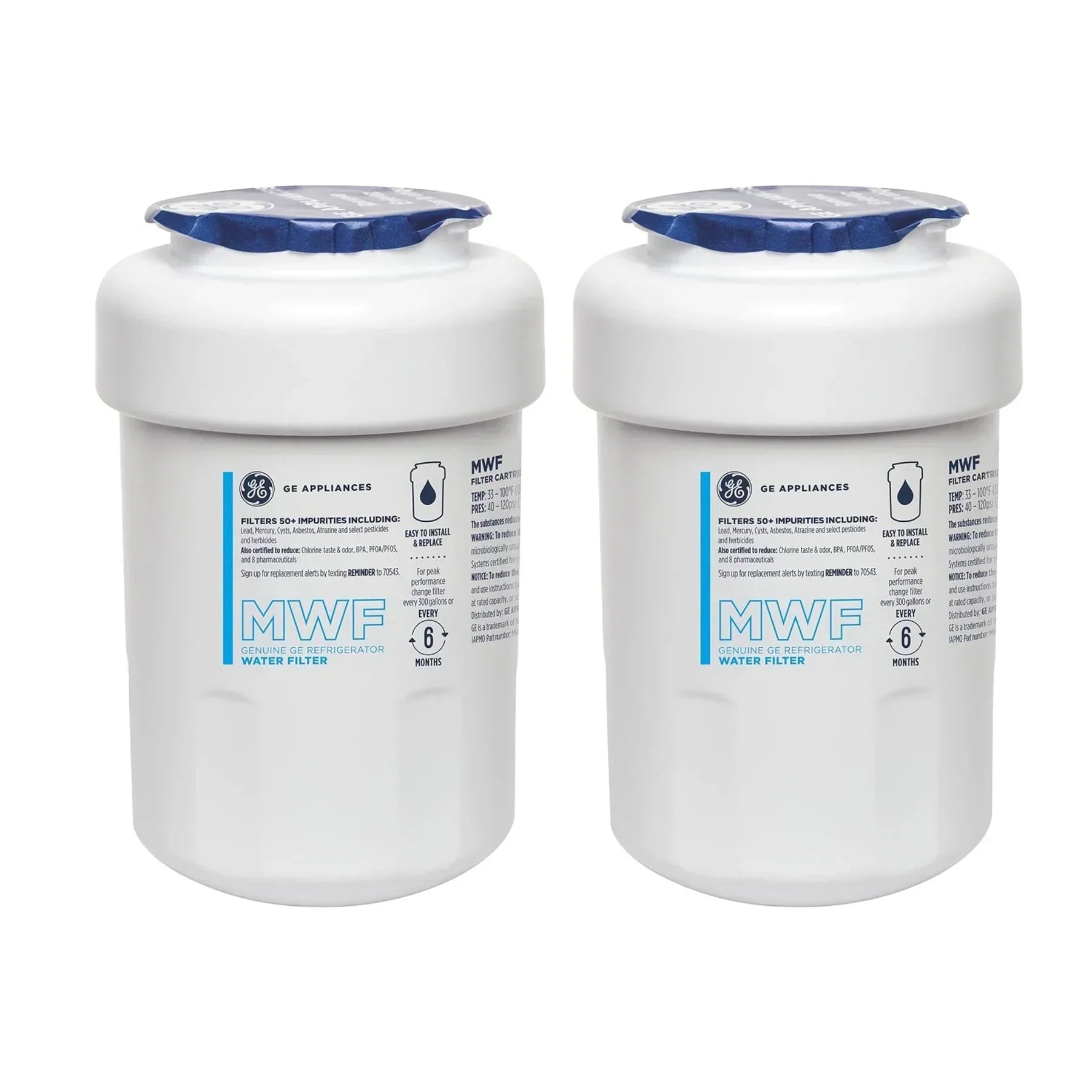 GE MWF Water Filter Replacement – Fits with GE MWF, GWF, GWFA